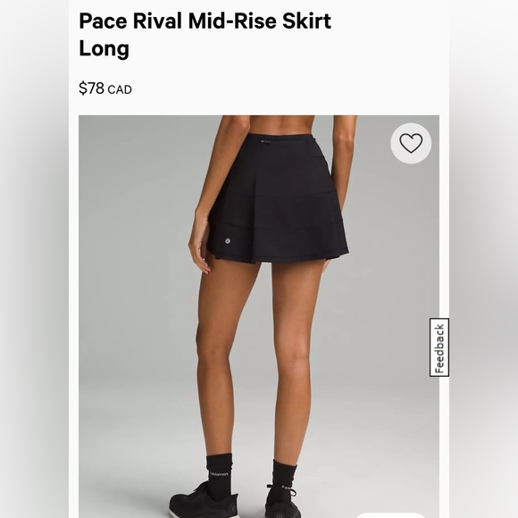Lululemon Pace Rival Skort (long) - Picture 4 of 5